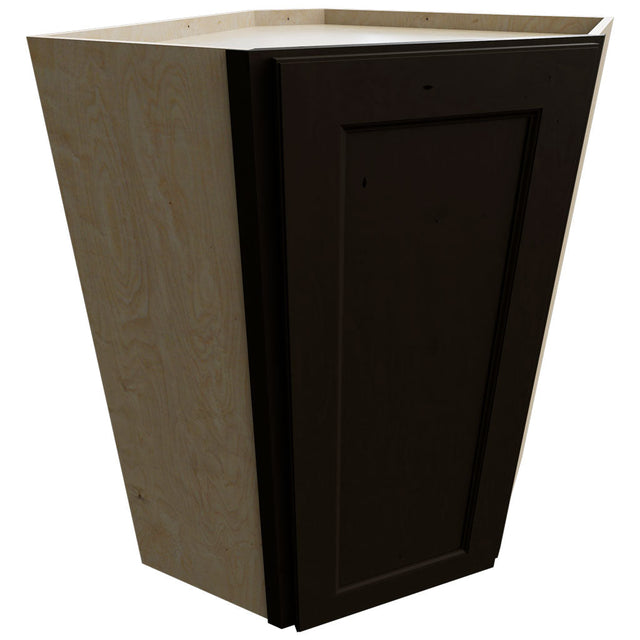 WDC2436 - Wall Corner - Diagonal Cabinet - 24 W X 36 H X 24 D - Fusion Kona