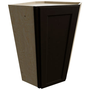 WDC2442 - Wall Corner - Diagonal Cabinet - 24 W X 42 H X 24 D - Fusion Kona