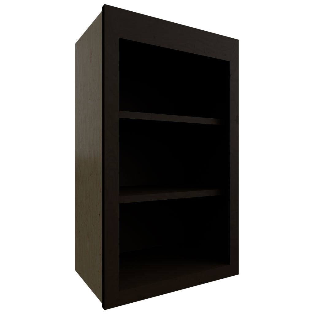 WOS1830 - Wall - Open Shelf - 18 W X 30 H X 12 D - Fusion Kona