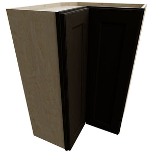 WPC2436 - Wall Corner - Pie Cabinet - 24 W X 36 H X 24 D - Fusion Kona