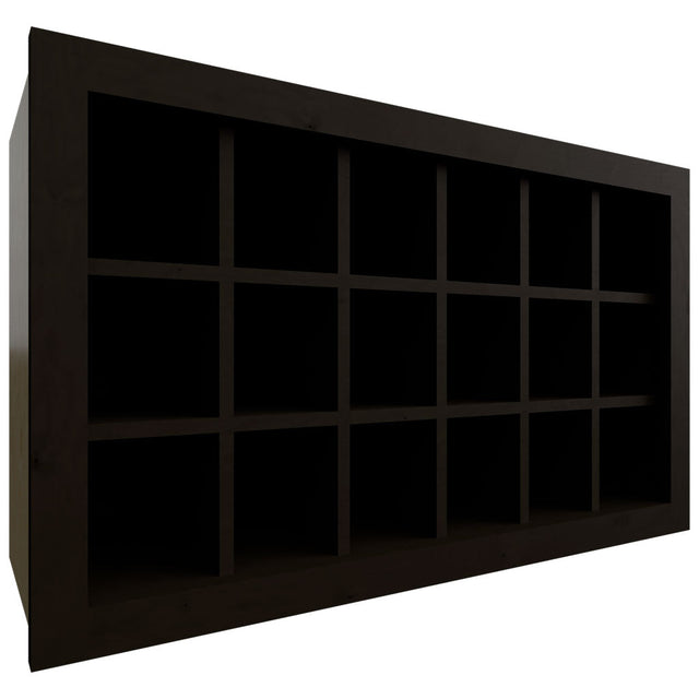 WR3018 - Wall - Wine Rack - 30 W X 18 H X 12 D - Kona