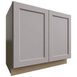 B39FD - Base - Full Door Cabinet - 39 W X 34-1 2 H X 24 D - Fusion Nickel