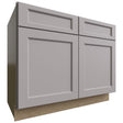 B42 - Base - Standard Cabinet - 42 W X 34-1 2 H X 24 D - Fusion Nickel