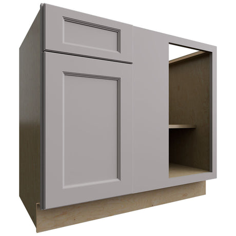 BLB42 45 - Base Corner - Blind Cabinet - 42 W X 34-1 2 H X 24 D - Fusion Nickel