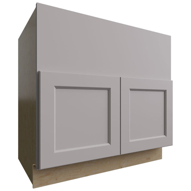 FS36 - Base - Farm Sink Cabinet - 36 W X 34-1 2 H X 24 D - Fusion Nickel
