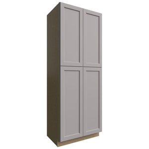 TP362496 - Tall - Pantry Cabinet - 36 W X 96 H X 24 D - Fusion Nickel