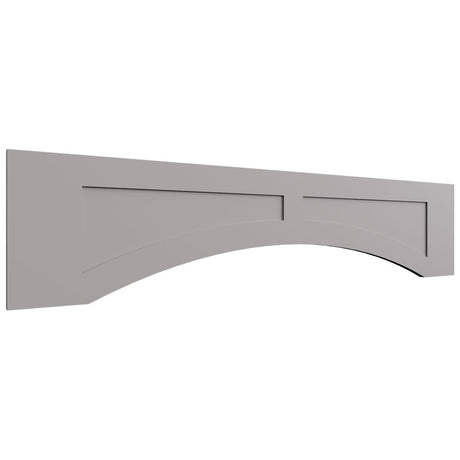 VARP54 - Wall - Arched Recessed Valance - 54 W X 12 H X 3 4 T - Fusion Nickel