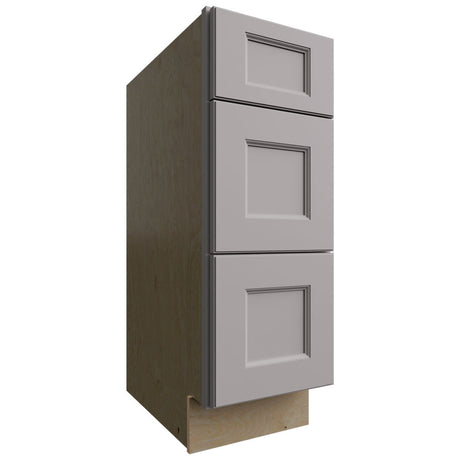 VDB12-34 - Vanity - Drawer Cabinet - 12 W X 34-1 2 H X 21 D - Fusion Nickel