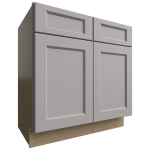 VSB33-34 - Vanity - Sink Cabinet - 33 W X 34-1 2 H X 21 D - Fusion Nickel