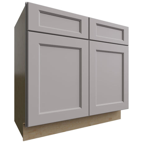 VSB36-34 - Vanity - Sink Cabinet - 36 W X 34-1 2 H X 21 D - Fusion Nickel