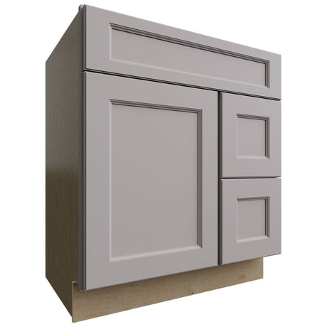 VSD30DR - Vanity - Combo Cabinet - 30 W X 34-1 2 H X 21 D - Fusion Nickel