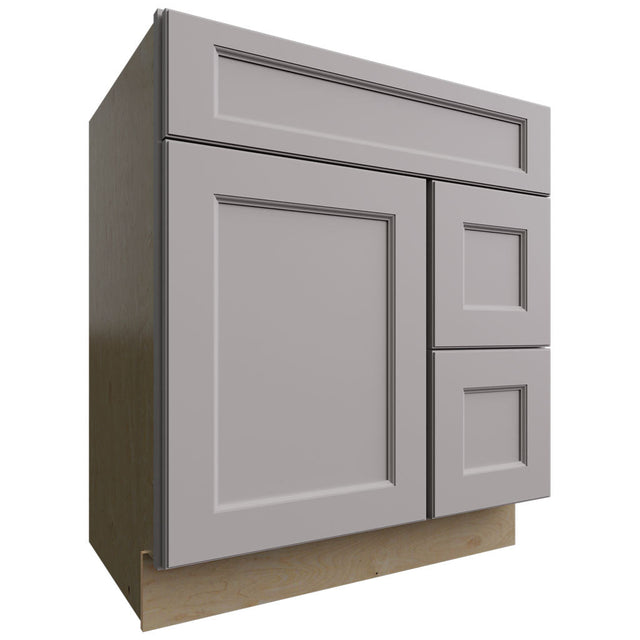 VSD30DR - Vanity - Combo Cabinet - 30 W X 34-1 2 H X 21 D - Fusion Nickel