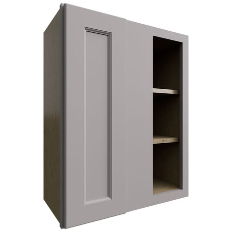 WBC2430 - Wall Corner - Blind Cabinet - 24 W X 30 H X 12 D - Fusion Nickel