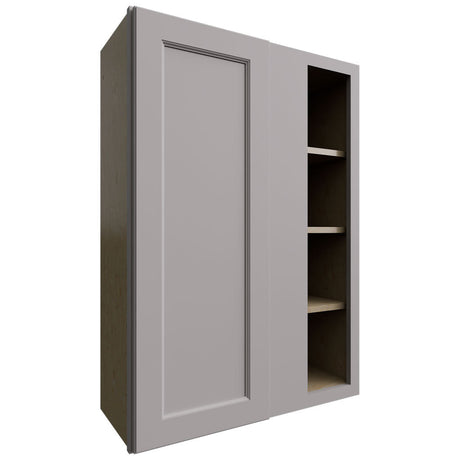 WBC3042 - Wall Corner - Blind Cabinet - 30 W X 42 H X 12 D - Fusion Nickel