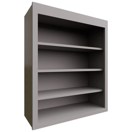 WOS3036 - Wall - Open Shelf - 30 W X 36 H X 12 D - Fusion Nickel