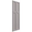 WP-T84 - Wainscot Panel - 23-1 2 W X 79 H X 3 4 T - Fusion Nickel