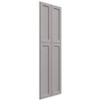 WP-T90 - Wainscot Panel - 23-1 2 W X 85 H X 3 4 T - Fusion Nickel