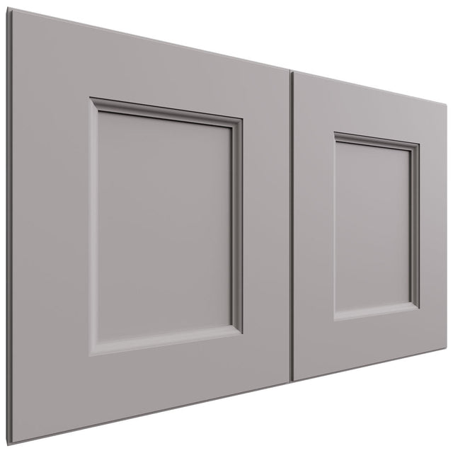 WP-W1524D - Wainscot Panel - 23-1 2 W X 14-1 2 H X 3 4 T - Fusion Nickel