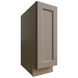 B12FD - Base - Full Door Cabinet - 12 W X 34-1 2 H X 24 D - Fusion Oyster