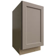 B18FD - Base - Full Door Cabinet - 18 W X 34-1 2 H X 24 D - Fusion Oyster