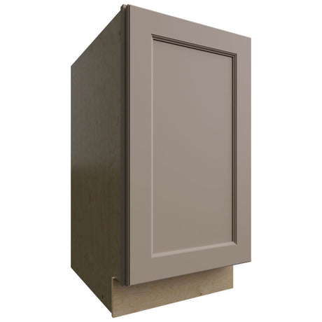 B18FD - Base - Full Door Cabinet - 18 W X 34-1 2 H X 24 D - Fusion Oyster