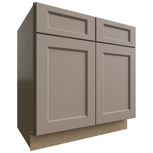 B33 - Base - Standard Cabinet - 33 W X 34-1 2 H X 24 D - Fusion Oyster