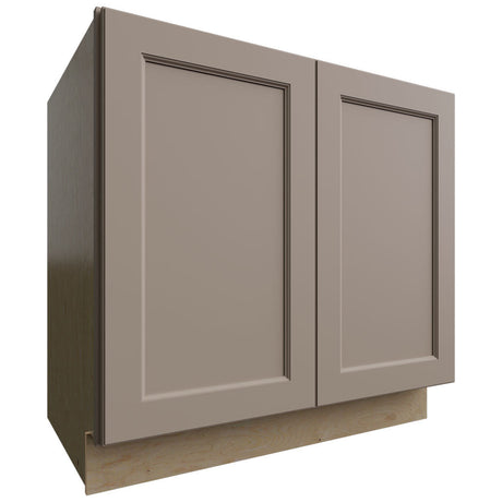 B36FD - Base - Full Door Cabinet - 36 W X 34-1 2 H X 24 D - Fusion Oyster