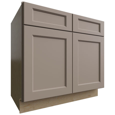 B36 - Base - Standard Cabinet - 36 W X 34-1 2 H X 24 D - Fusion Oyster