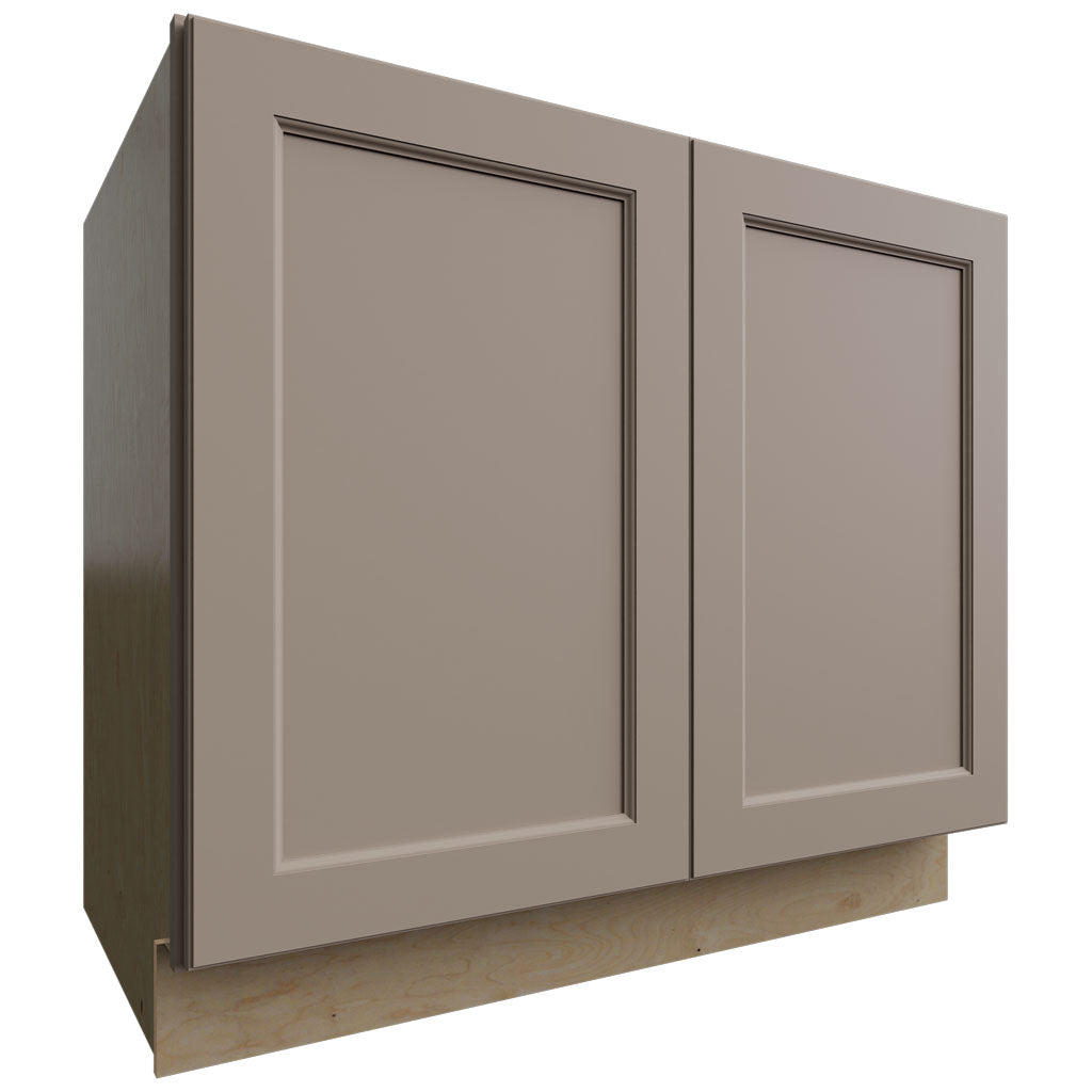 B39FD - Base - Full Door Cabinet - 39 W X 34-1 2 H X 24 D - Fusion Oyster