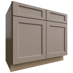 B39 - Base - Standard Cabinet - 39 W X 34-1 2 H X 24 D - Fusion Oyster