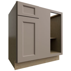 BLB39 42 - Base Corner - Blind Cabinet - 39 W X 34-1 2 H X 24 D - Fusion Oyster