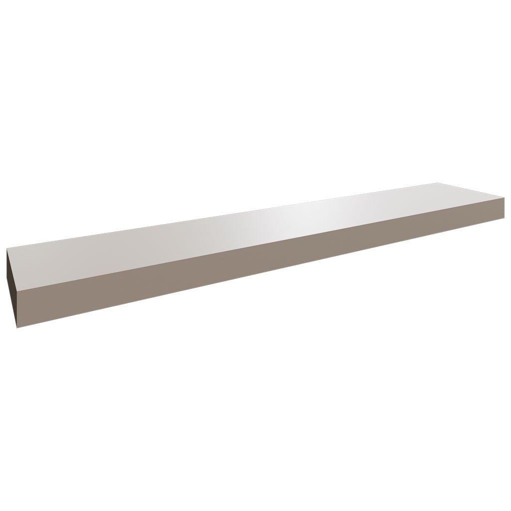 FLS54 - Wall - Floating Shelf - 54 W X 2-1 2 H X 10 D - Oyster
