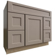 VSD42 - Vanity - Combo Cabinet - 42 W X 34-1 2 H X 21 D - Fusion Oyster