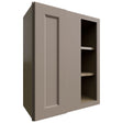 WBC2430 - Wall Corner - Blind Cabinet - 24 W X 30 H X 12 D - Fusion Oyster