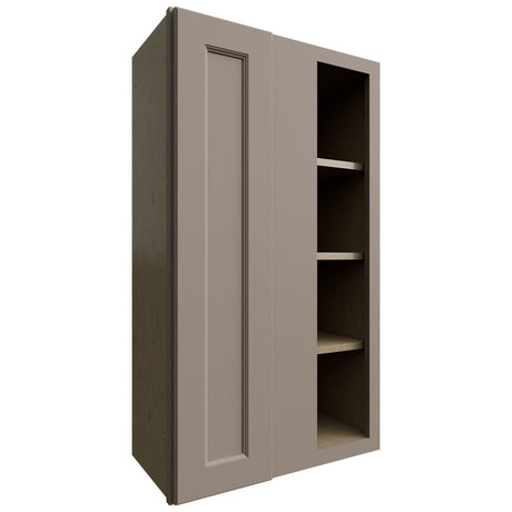 WBC2442 - Wall Corner - Blind Cabinet - 24 W X 42 H X 12 D - Fusion Oyster