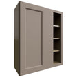 WBC3036 - Wall Corner - Blind Cabinet - 30 W X 36 H X 12 D - Fusion Oyster