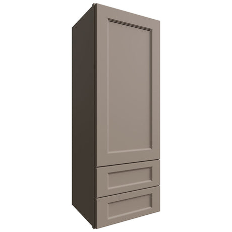 WD1848 - Wall - Drawer Cabinet - 18 W X 48 H X 15 D - Fusion Oyster