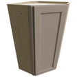 WDC2442 - Wall Corner - Diagonal Cabinet - 24 W X 42 H X 24 D - Fusion Oyster