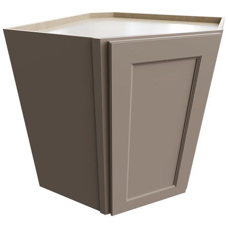 WDC2730 - Wall Corner - Diagonal Cabinet - 27 W X 30 H X 27 D - Fusion Oyster