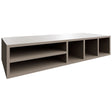 WO306 - Wall - Organizer Rack - 30 W X 6 H X 12 D - Oyster