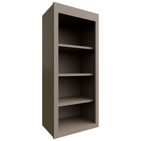 WOS1842 - Wall - Open Shelf - 18 W X 42 H X 12 D - Fusion Oyster