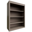 WOS3042 - Wall - Open Shelf - 30 W X 42 H X 12 D - Fusion Oyster