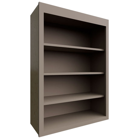 WOS3042 - Wall - Open Shelf - 30 W X 42 H X 12 D - Fusion Oyster