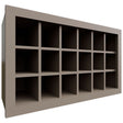 WR3018 - Wall - Wine Rack - 30 W X 18 H X 12 D - Oyster