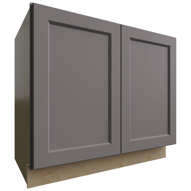 B39FD - Base - Full Door Cabinet - 39 W X 34-1 2 H X 24 D - Fusion Stone