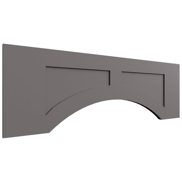 VARP36 - Wall - Arched Recessed Valance - 36 W X 12 H X 3 4 T - Fusion Stone