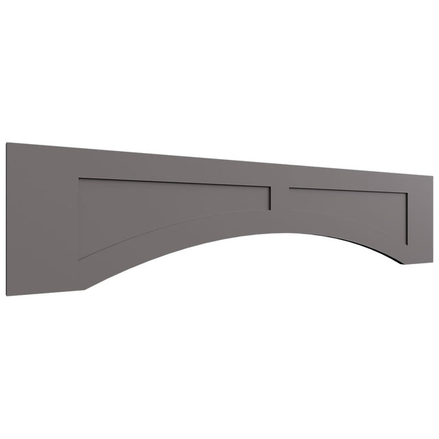 VARP54 - Wall - Arched Recessed Valance - 54 W X 12 H X 3 4 T - Fusion Stone