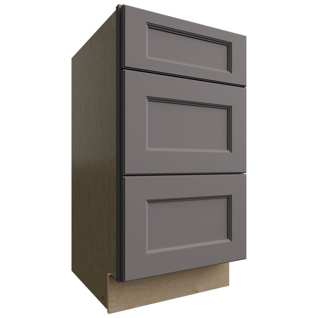 VDB18-34 - Vanity - Drawer Cabinet - 18 W X 34-1 2 H X 21 D - Fusion Stone