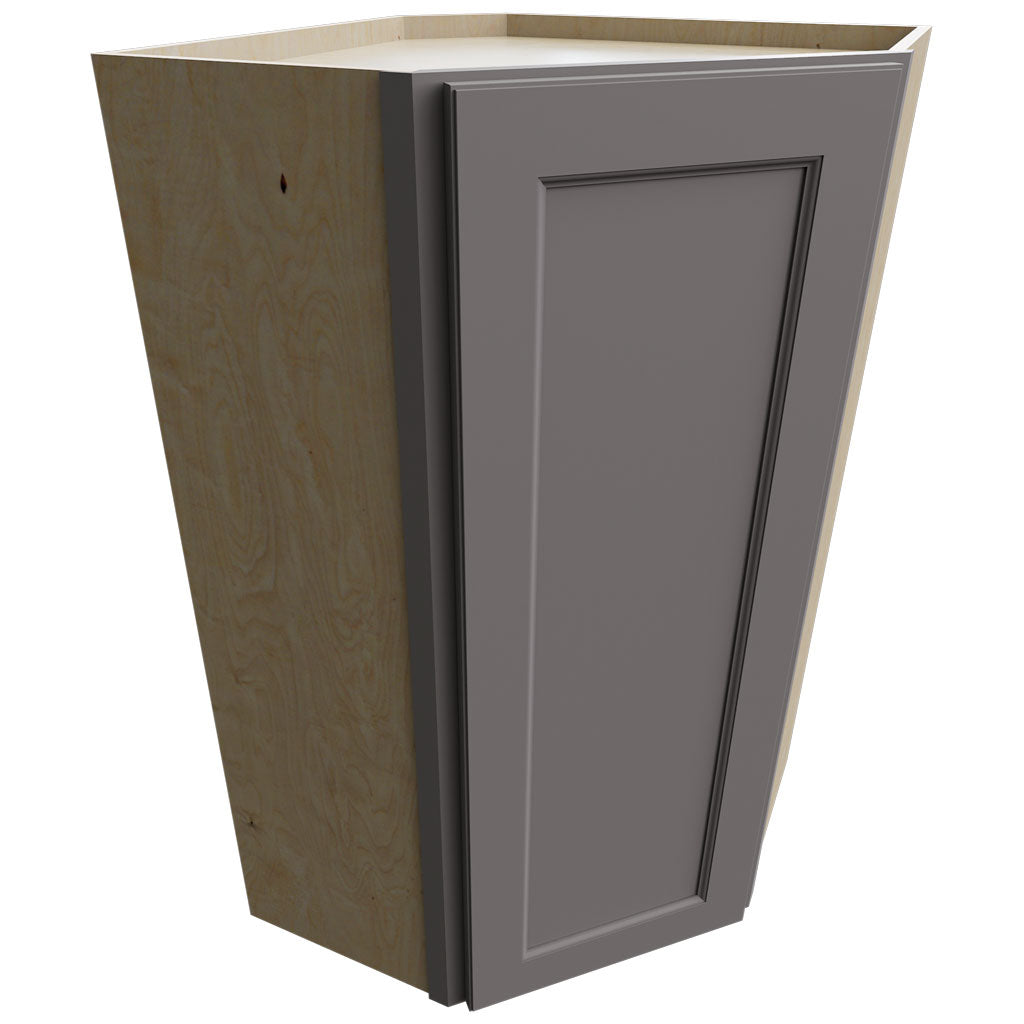 WDC2442 - Wall Corner - Diagonal Cabinet - 24 W X 42 H X 24 D - Fusion Stone