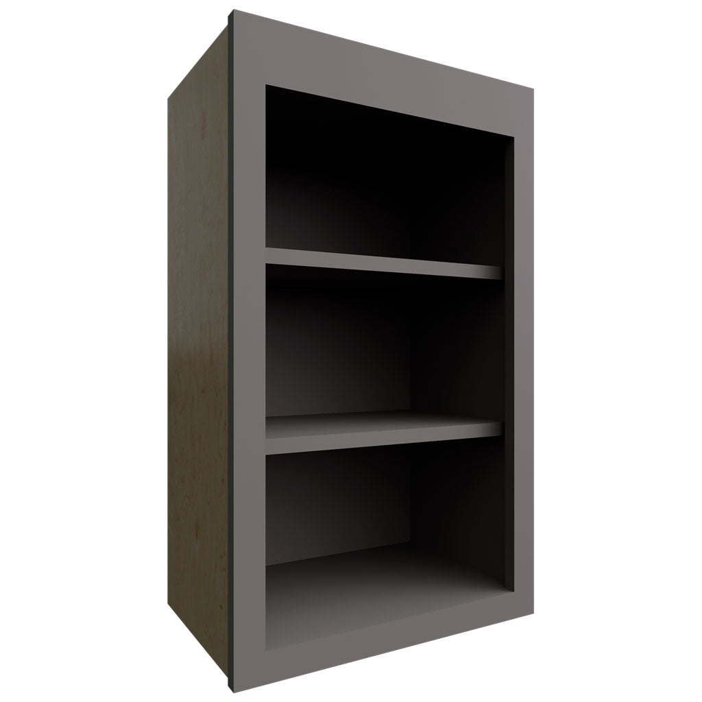 WOS1830 - Wall - Open Shelf - 18 W X 30 H X 12 D - Fusion Stone